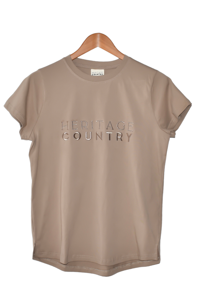 CLEARANCE - Slightly Imperfect - Women's Basic Tee - Brown