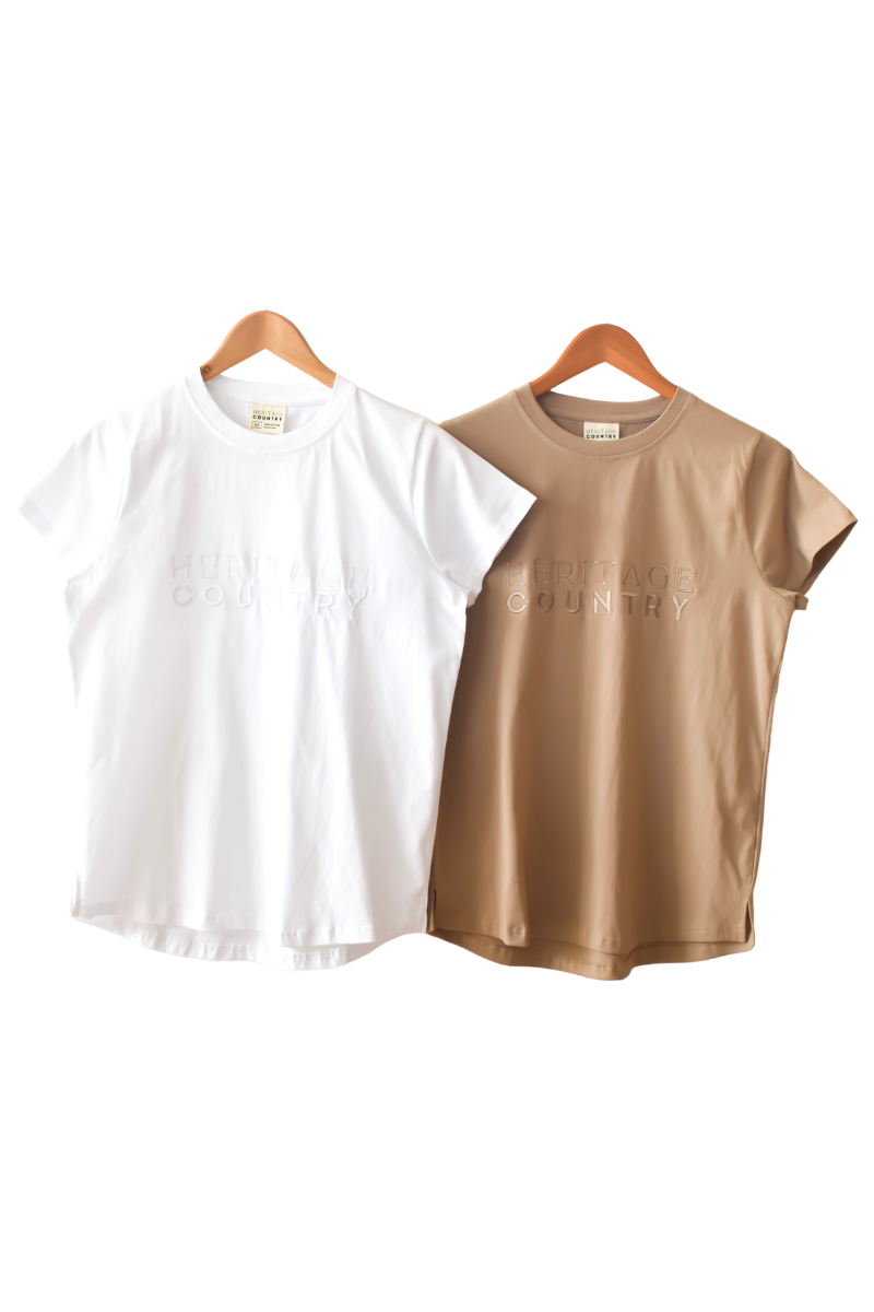 Cotton Women's tshirt | Australian Brand, Heritage Country- 2 colorways