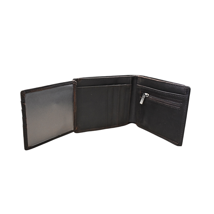 Tri-Fold Leather Wallet