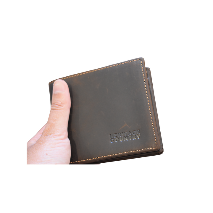 Single-Fold Leather Wallet