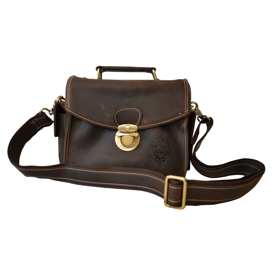 'The Harper' Women's Leather Saddle Bag - Cross Body or Shoulder Bag - Handbag