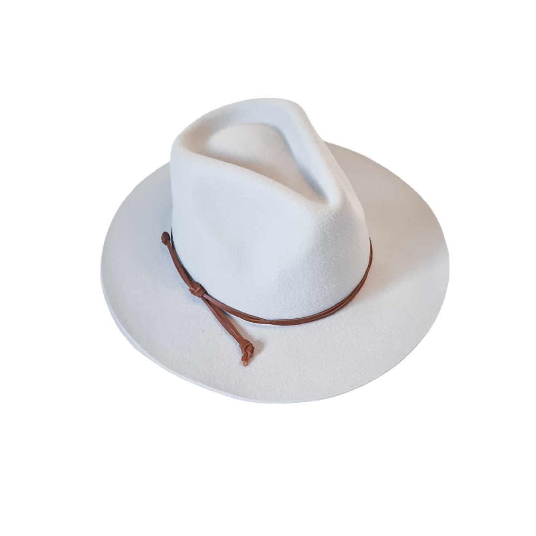 Adjustable Fedora Hat - Sky | Australian Country Brand