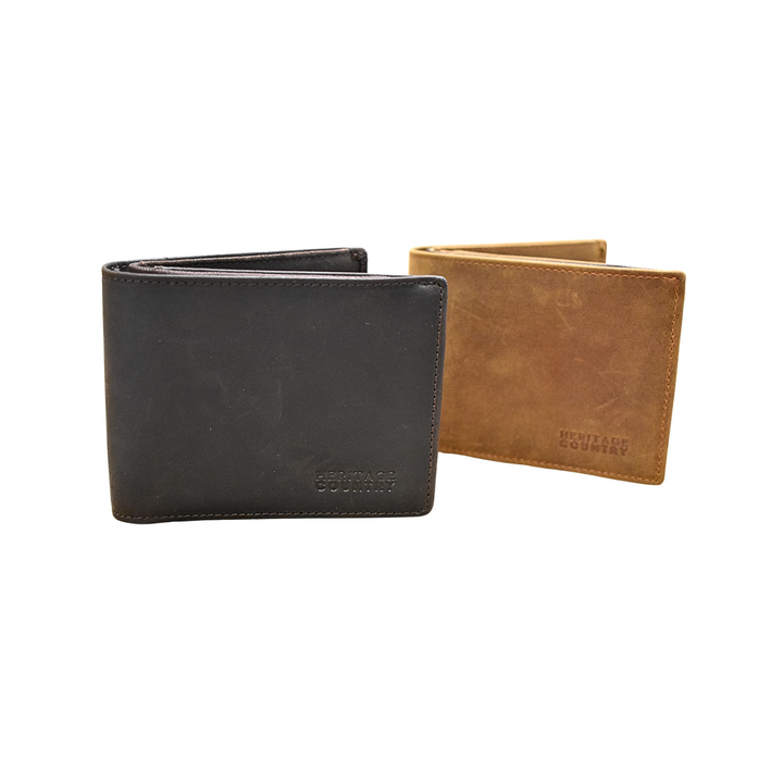 Tri-Fold Leather Wallet